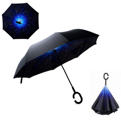 Double Layer Reverse Windproof Umbrella - ShopBrandz