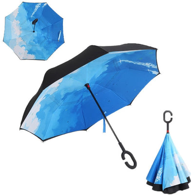 Double Layer Reverse Windproof Umbrella - ShopBrandz