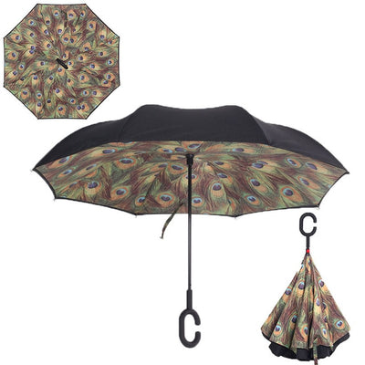 Double Layer Reverse Windproof Umbrella - ShopBrandz