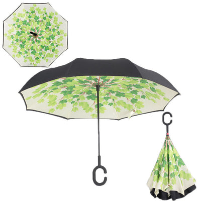 Double Layer Reverse Windproof Umbrella - ShopBrandz