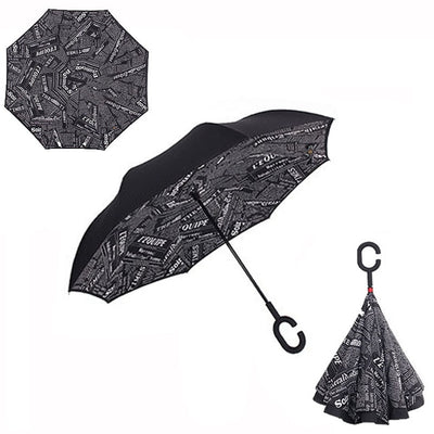 Double Layer Reverse Windproof Umbrella - ShopBrandz